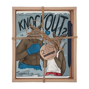 НАБОР ПОДАРОЧНЫЙ "НА СПОРТЕ. Кикбокс" (ДВЕ ТЕТРАДИ И РУЧКА)
Арт. 7-48-1309-2/3