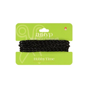 ШНУР ДЕКОРАТИВНЫЙ ИЗ ЭКОКОЖИ ПЛЕТЕНЫЙ КРУГЛЫЙ, Ø 3 ММ, 2 М, ЧЕРНЫЙ
Арт. 2-154/64