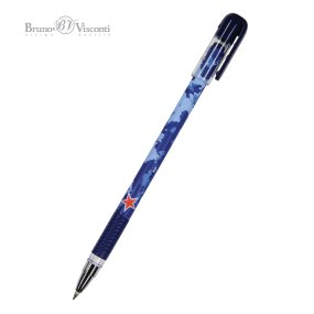 Ручка шариковая BrunoVisconti®
0.5 мм, синий
MagicWrite «Милитари. Синий»
Арт. 20-0240/37