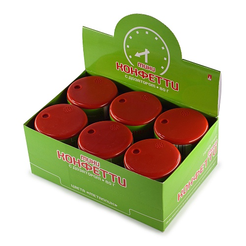 МИНИ-КОНФЕТТИ  ДЛЯ ДЕКОРА "ЗВЕЗДОЧКИ", С ДОЗАТОРОМ, 80Г  (6 ЦВЕТОВ ), СЕРЕБРО,  №3
Арт. 2-312/03: фото #1