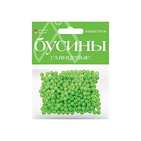 БУСИНЫ КРУГЛЫЕ ГЛЯНЦЕВЫЕ, Ø 6 ММ, 10 ЦВ
Арт. 2-584/01