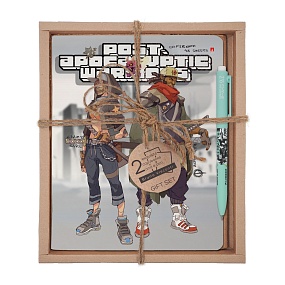 НАБОР ПОДАРОЧНЫЙ "MANGA.WARRIORS. Crazy and bad" (ДВЕ ТЕТРАДИ И РУЧКА)
Арт. 7-48-1295-2/3