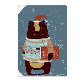 Тетрадь общая BrunoVisconti®
А6 (105 х 148 мм)
"SMART BEAR" 32 л., без линовки
Арт. 7-32-004/04