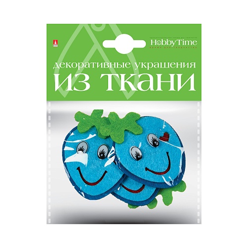 ДЕКОР ИЗ ТКАНИ, НАБОР №14  "ФРУКТЫ.ЯГОДЫ" ( 6 ВИДОВ ) 
Арт. 2-159/10: фото #3