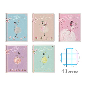 Тетрадь общая Альт®
А5 (165 х 203 мм)
"РОМАНТИЧЕСКОЕ НАСТРОЕНИЕ" 48 л., клетка
Арт. 7-48-652
обложка в ассортименте