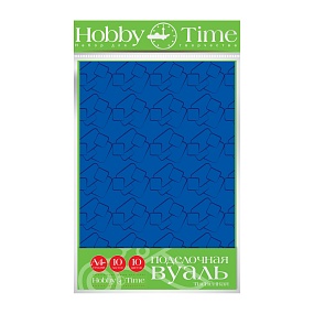 НАБОР ПОДЕЛОЧНАЯ ВУАЛЬ "ТИСНЕННАЯ" А4 10 Л. 10 ЦВ.
Арт. 11-410-283