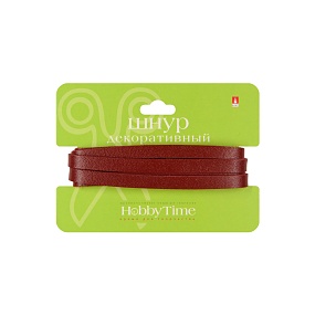 ШНУР ДЕКОРАТИВНЫЙ ИЗ ЭКОКОЖИ ПЛОСКИЙ, 6 ММ, 1 М, КРАСНЫЙ
Арт. 2-154/95