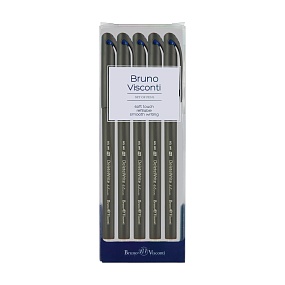 НАБОР ИЗ 5-ТИ РУЧЕК "DeleteWrite" СО СТИРАЕМЫМИ ЧЕРНИЛАМИ  0.5 ММ, СИНЯЯ
Арт. 20-0113-5