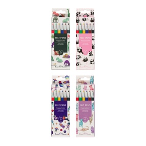 Фломастеры BrunoVisconti®
6 цветов HAPPYCOLOR
картонная коробка
Арт. 32-0024