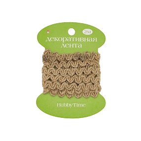 ЛЕНТА ДЕКОРАТИВНАЯ ИЗ ДЖУТА. ДЛИНА 2 М., 3 ВИДА
Арт. 2-603/01