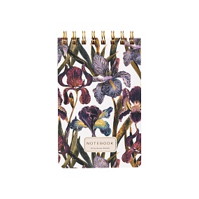 БЛОКНОТ НА ГРЕБНЕ «CUTE JOURNAL» B6-, BV, 100 Л. "FLORA.ИРИСЫ" ЛИНЕЙКА
Арт. 3-100-004/08