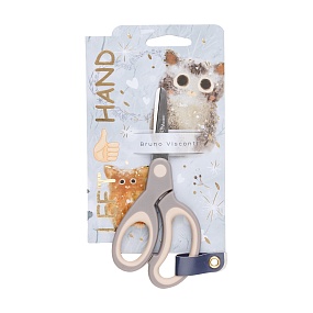 НОЖНИЦЫ ДЕТСКИЕ ДЛЯ ЛЕВШЕЙ, "LOVE ME.КОТИКИ.СЧАСТЬЕ" 13.2 см.
Арт. 60-0034/02