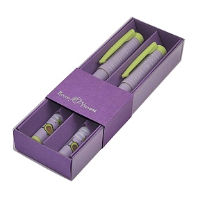 НАБОР ИЗ 2-Х РУЧЕК "FreshWrite. Авокадо. Селфи" ШАРИКОВАЯ 0.7 ММ, СИНЯЯ (сиреневый футляр)
Арт. 20-0214/6161