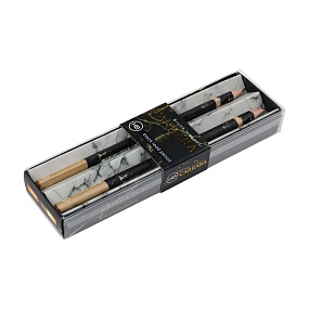 Набор чернографитовых карандашей BV
НВ, грифель 2 мм
2 шт. Carrara "CARRARA. BLACK"
Арт. 21-0030/96-2