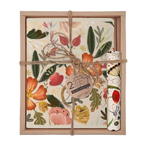 Набор подарочный "BLOOM FLOWERS" (две тетради и ручка в тубе)
Арт. 7-48-1277-3/4