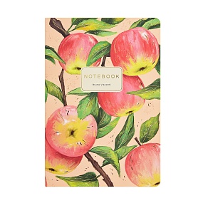 Тетрадь общая BrunoVisconti®
А5 (147 х 210 мм)
"FLORA.ЯБЛОКИ" 40 л., клетка
Арт. 7-40-001/227