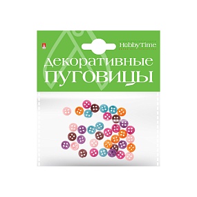 ПУГОВИЦЫ ОДНОТОННЫЕ Ø  10ММ НАБОР №2 (МИКС В ПАКЕТЕ) 
Арт. 2-568/02