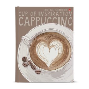 Тетрадь со сменным блоком Альт®
А5 (170 х 225 мм)
"СЧАСТЬЕ В КОФЕ. CAPPUCCINO" 80л., клетка
Арт. 7-80-081/12