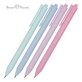 Ручка шариковая автоматическая BrunoVisconti®
0.38 мм, синий
PointClick Zefir
Арт. 20-0377