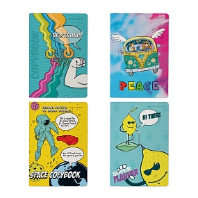 Тетрадь общая BrunoVisconti®
А5 (147 х 210 мм) 40 л., клетка
Арт. 7-40-005/13
обложка в ассортименте