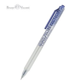 Ручка гелевая BrunoVisconti®
0.38 мм, синий
UniClick "Non-Fiction"
Арт. 20-0376/02