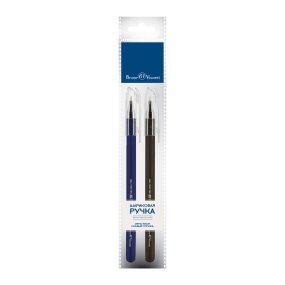 Набор BrunoVisconti®
из 2-х шариковых ручек
0.38 мм, синий, PointWrite Original
Арт. 20-0210-2