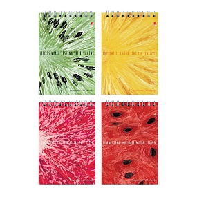 Блокнот Альт®
А6 (95 х 135 мм)
"EXOTIC FRUITS"  40 л.
Арт. 3-40-721
обложка в ассортименте