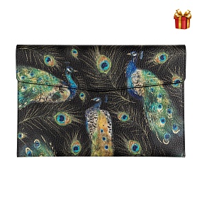 Папка для документов BrunoVisconti®
 (280 х 190 мм)
"FAUNA.ПАВЛИНЫ"
Арт. 3-828/06