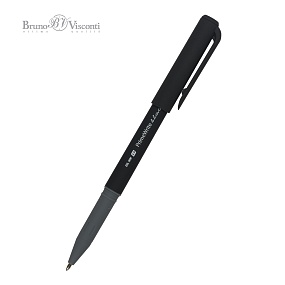 Ручка шариковая BrunoVisconti®
"PRIMEWRITE" цвет корпуса черный
1 мм, в тубе Black
Арт. 20-0295/04
