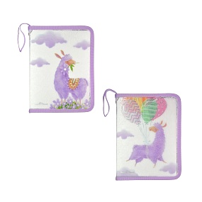 Папка на молнии BrunoVisconti®
А5 (24  х  18  х 3 см)
"ЛАВАНДОВАЯ ЛАМА"
Арт. 14-031/02
в ассортименте