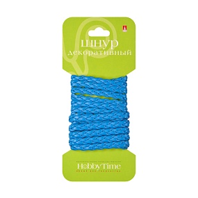 ШНУР ДЕКОРАТИВНЫЙ ИЗ ЭКОКОЖИ ПЛЕТЕНЫЙ ПЛОСКИЙ, 4 ММ, 1,5 М, СИНИЙ
Арт. 2-154/82