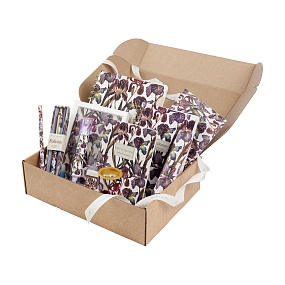 НАБОР ПОДАРОЧНЫЙ "FLORA.ИРИСЫ" 10 ПРЕДМЕТОВ, С ОТКРЫТКОЙ
Арт. 2-736/127