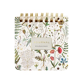 "POCKET JOURNAL" 90 х 90 мм, 60 Л,  НА ГРЕБНЕ "ЛУГОВЫЕ ТРАВЫ"
Арт. 3-649/03