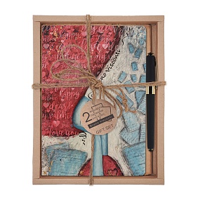 НАБОР ПОДАРОЧНЫЙ "LOVE YOU" (ДВЕ ТЕТРАДИ BV И РУЧКА)
Арт. 7-40-001/135-3