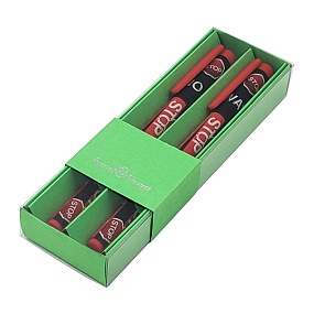 НАБОР ИЗ 2-Х РУЧЕК "FunWrite. Keep Away. Stop" ШАРИКОВАЯ, 0.5 ММ, СИНЯЯ (салатовый футляр)
Арт. 20-0212/5656