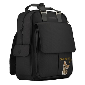 Сумка-рюкзак BrunoVisconti®
черный 
«LOVE ME»
Арт. 12-010-033/01