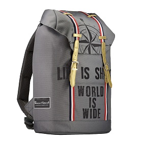 Рюкзак BrunoVisconti®
городской
серый 
«TRAVEL GUIDE»
Арт. 12-011-008/05