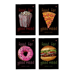 Блокнот Альт®
А5 (127 х 200 мм)
"FOOD IN BLACK" мультиколор 40 л.
Арт. 3-40-764
обложка в ассортименте