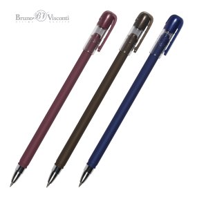 Ручка шариковая BrunoVisconti®
"FIRSTWRITE. Original "  синий, 
0.5 мм, в тубе 
Арт. 20-0242