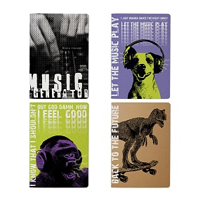 Тетрадь общая BrunoVisconti®
А5 (147 х 210 мм) 40 л., клетка
Арт. 7-40-005/10
обложка в ассортименте