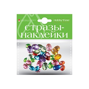 СТРАЗЫ-НАКЛЕЙКИ НАБОР №7 "КРИСТАЛЛЫ ОВАЛЬНЫЕ"
Арт. 2-094/07