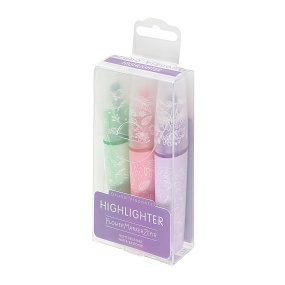 НАБОР ИЗ 3-х ТЕКСТОВЫДЕЛИТЕЛЕЙ "FLOWER MARKER ZEFIR" РОЗОВЫЙ, МЯТНЫЙ, СИРЕНЕВЫЙ 
Арт. 22-0123