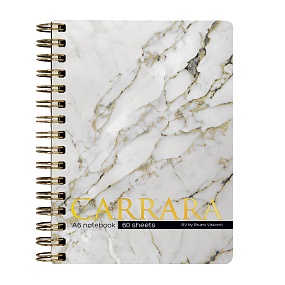 Тетрадь общая BrunoVisconti®
А6 (110 х 148 мм)
"CARRARA" 60 л., клетка
Арт. 7-60-005/13