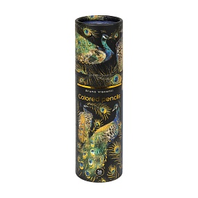 Карандаши цветные BrunoVisconti®
36  цветов, грифель 3 мм
Fauna "FAUNA.ПАВЛИНЫ"
Арт. 30-0159/02