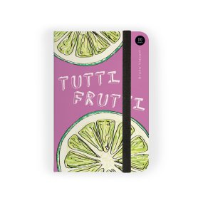 ЗАПИСНАЯ КНИЖКА "MEGAPOLIS JOURNAL" А6, 100 Л.  НА РЕЗИНКЕ "FRESH & FRUITY.ЛАЙМ", КЛЕТКА
Арт. 3-478/11