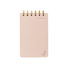 БЛОКНОТ НА ГРЕБНЕ «CUTE JOURNAL» A6-, BV, 100 Л. "TOTAL BEIGE" ЛИНЕЙКА
Арт. 3-100-005/17