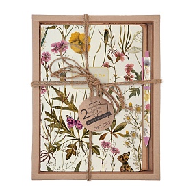 НАБОР ПОДАРОЧНЫЙ "FLORA.Полевые цветы" (ДВЕ ТЕТРАДИ BV И РУЧКА)
Арт. 7-40-001/214-3