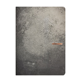 Тетрадь общая BrunoVisconti®
А5 (147 х 210 мм)
"STONE.GRAPHITE" 40 л., клетка
Арт. 7-40-001/204