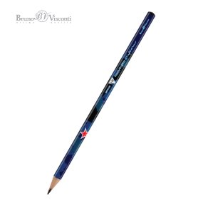 Карандаш BrunoVisconti®
чернографитовый, НВ
HappyGraphix "МИЛИТАРИ СИНИЙ"
Арт. 21-0030/27