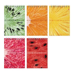 Блокнот Альт®
А6 (95 х 135 мм)
"EXOTIC FRUITS"  40 л.
Арт. 3-40-721
обложка в ассортименте
